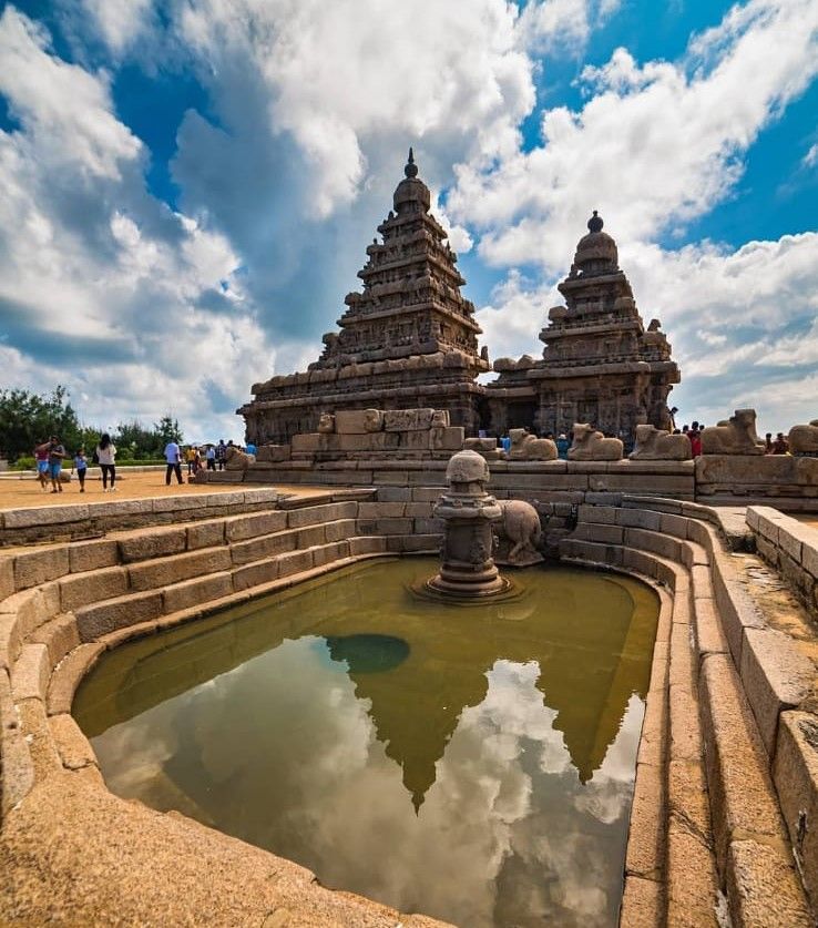 UNESCO Shore Temple near Aussie House Mahabalipuram
